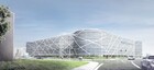 Visualisierung des neuen Parkhauses an der Kulturraffinierie