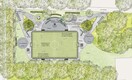 Visualisierung des neuen Bolzplatzes an der Benrather Straße