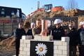 Die Grundsteinlegung an der neuen Feuerwache